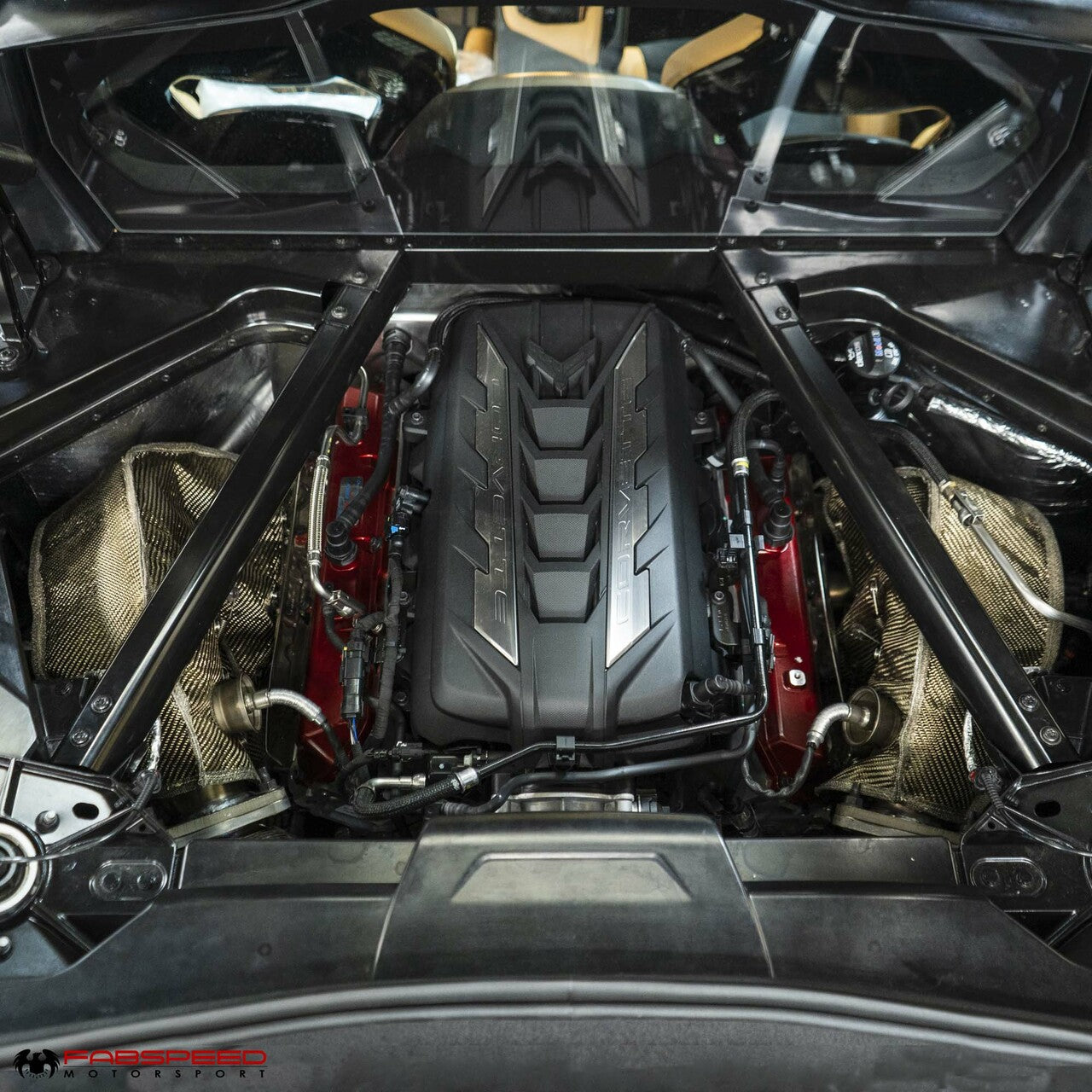 Fabspeed Chevrolet Corvette C8 Header Blankets (2020+)