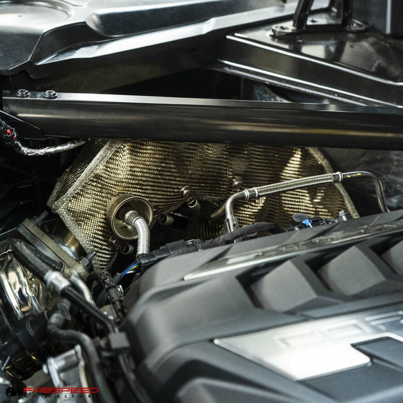 Fabspeed Chevrolet Corvette C8 Header Blankets (2020+)