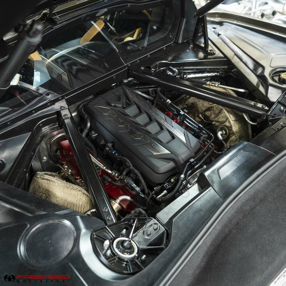 Fabspeed Chevrolet Corvette C8 Header Blankets (2020+)