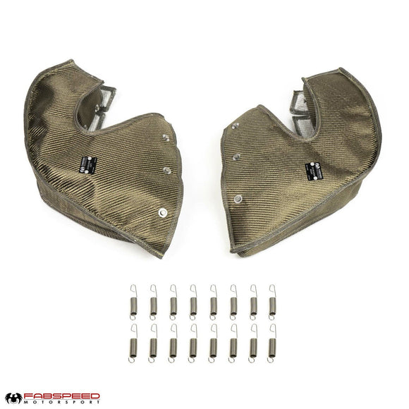 Fabspeed Chevrolet Corvette C8 Header Blankets (2020+)