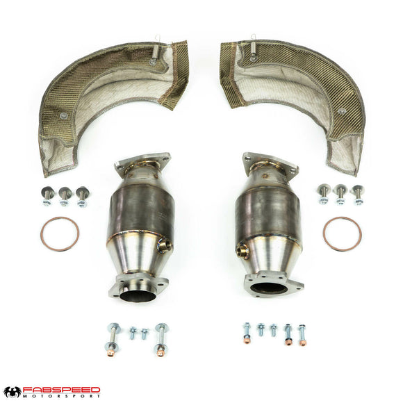 Fabspeed Chevrolet Corvette C8 Sport Cats (2020+)
