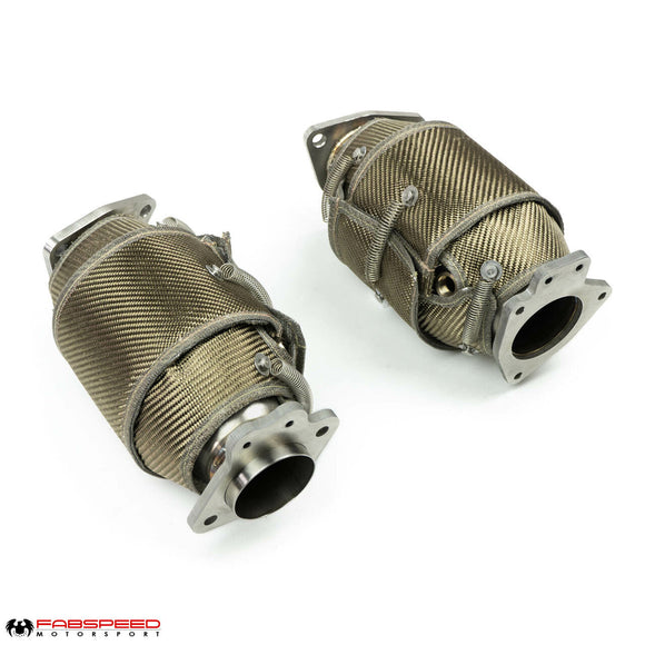 Fabspeed Chevrolet Corvette C8 Sport Cats (2020+)