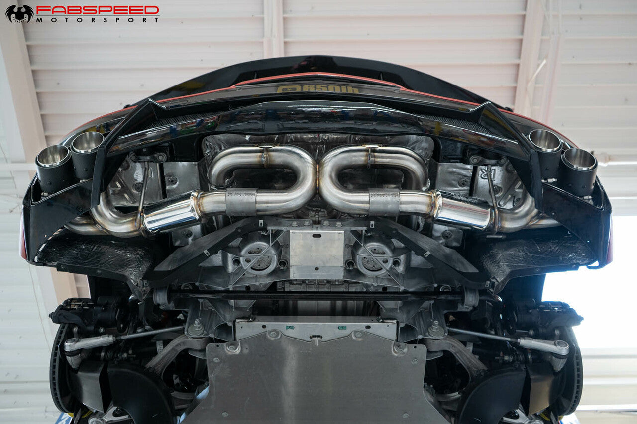 Fabspeed Chevrolet Corvette C8 Supersport X-Pipe Exhaust System (2020+)