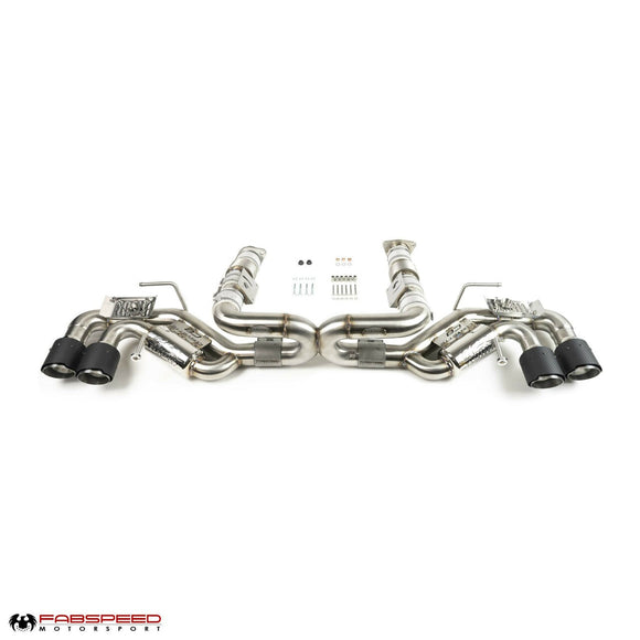 Fabspeed Chevrolet Corvette C8 Valvetronic Maxflo Exhaust System (2020+)