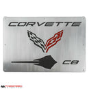 Fabspeed Carbon Fiber Wall Art - Corvette C8 Stingray-1
