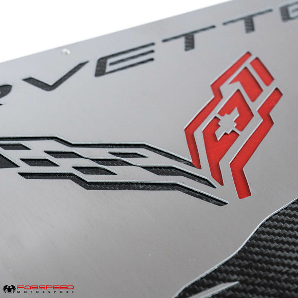 Fabspeed Carbon Fiber Wall Art - Corvette C8 Stingray