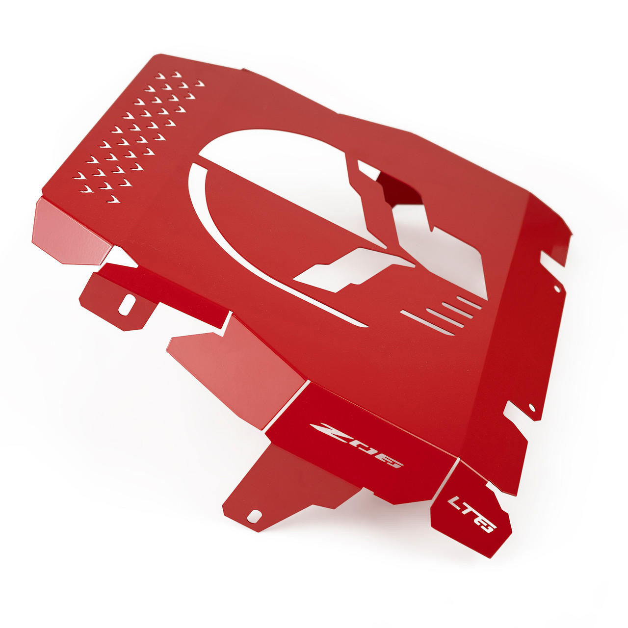 Fabspeed Corvette C8 Z06 Red Engine Cover