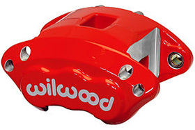 Wilwood Caliper-D154-Red 1.12/1.12in Pistons 0.81in Disc