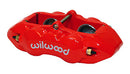 Wilwood Caliper-D8-4 Front Red 1.88in Pistons 1.25 Disc-1