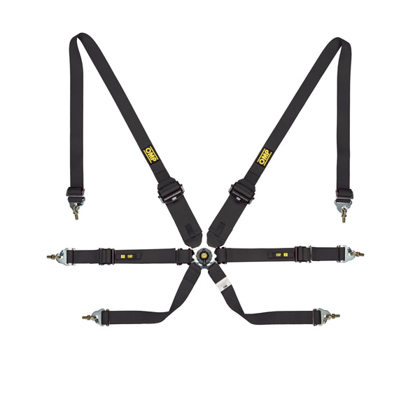 OMP Safety Harness One 2In Endurance Black Pull Down - (Fia 8853-2016)