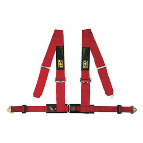 OMP 4 POINTS ECE HARNESS - RACING 4M ECE 2208 RED