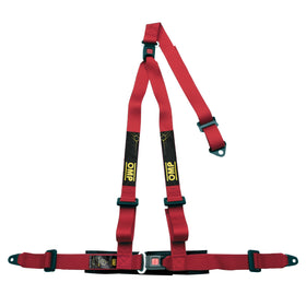 OMP 3 POINT HARNESS - STRADA 3 ECE 2208 RED