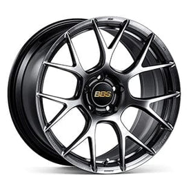 BBS RE-V7 18x8.5 5x114.3 ET42 Diamond Black Wheel -82mm PFS/Clip Required