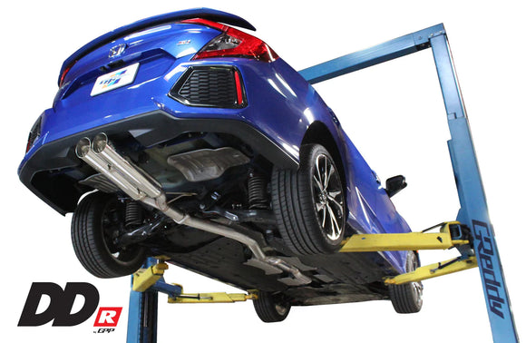 Greddy 2017+ Honda Civic Sport 5DR/Type-R DD-R Non-Resonated Exhaust