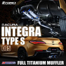TOMEI FULL TITANIUM MUFFLER EXPREME Ti INTEGRA TYPE S DE5 TYPE-D-2