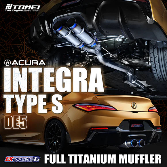 TOMEI FULL TITANIUM MUFFLER EXPREME Ti INTEGRA TYPE S DE5 TYPE-D