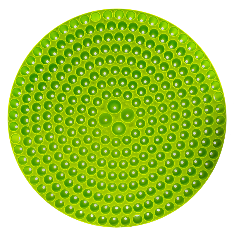 Cyclone Dirt Trap Car Wash Bucket Insert (Lime Green)