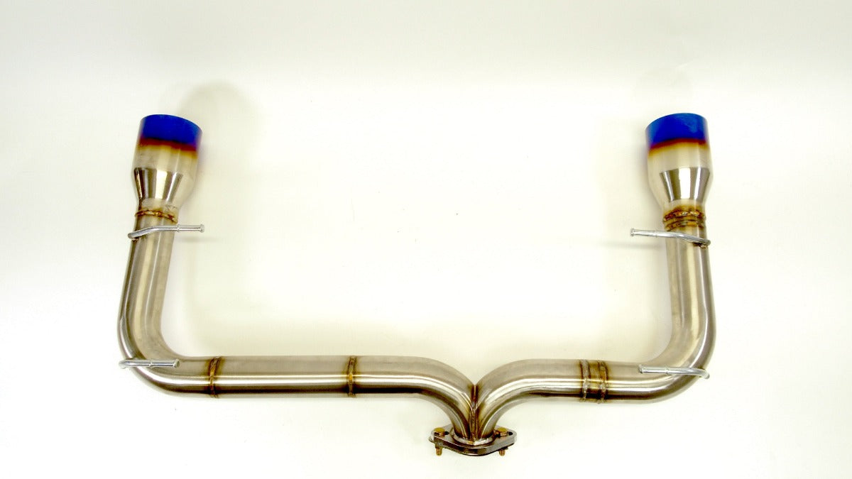PLM Axle Back Exhaust with Dual Tips 2022+ BRZ GR86 - 0