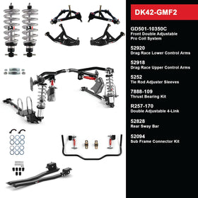 DK42-GMF2 Level 2 Drag Kit, 70-74 GM F Body