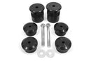 BMR 15-18 Dodge Challenger Aluminum Differential Mount Housing Bushing Kit - Black Anodized-1