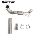 CTS TURBO MQB FWD EXHAUST DOWNPIPE (MK7/MK7.5 GOLF, GTI, GLI, A3 FWD)-1