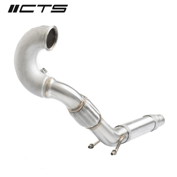 CTS TURBO MQB FWD EXHAUST DOWNPIPE (MK7/MK7.5 GOLF, GTI, GLI, A3 FWD)