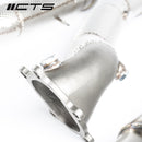 CTS TURBO 4.0T C7 S6/S7/RS7 CATLESS DOWNPIPE SET-2