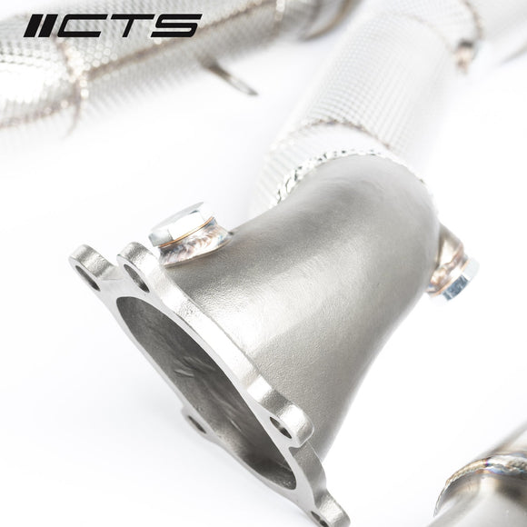 CTS TURBO 4.0T C7 S6/S7/RS7 CATLESS DOWNPIPE SET