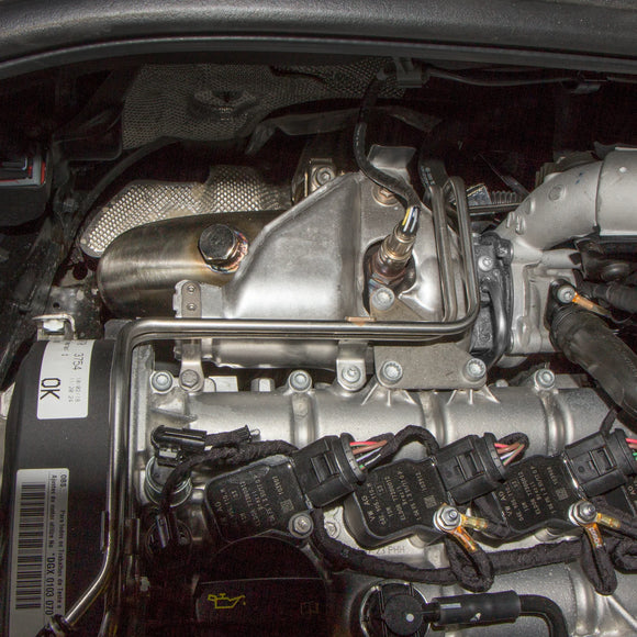 CTS Turbo MK6/MK7 Jetta 1.4T/1.5T, MK7 Golf 1.4TSI/1.5TSI 3″ Downpipe with HIGH-FLOW CAT for EA211 engines