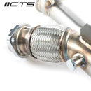 CTS Turbo BMW S58 F97/G01 X3M/X3MC & F98/G02 X4M/X4MC Downpipes Without Heat Wrap-3