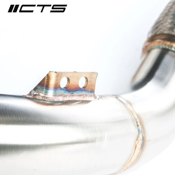 CTS Turbo RACE DOWNPIPE SET for BMW F85 X5M S63 & BMW F86 X6M S63 (2014-2019)