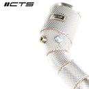 CTS Turbo C8 Audi RS6/RS7 Race Downpipe-2