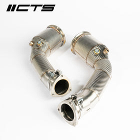 CTS TURBO C8 AUDI RS6/RS7 HIGH-FLOW CATS - 0
