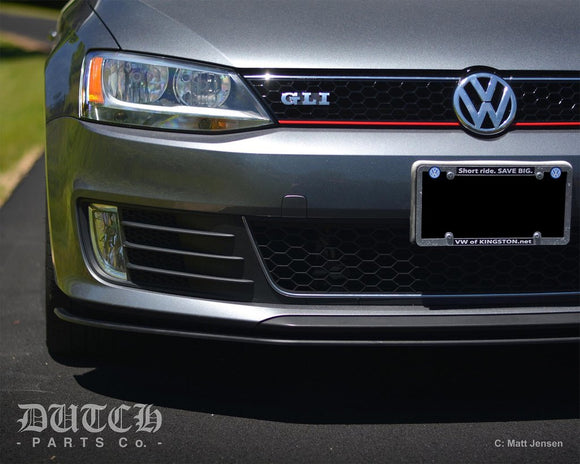 Dutch Parts Co VW MK6 GLI Front Bumper Splitter