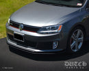 Dutch Parts Co VW MK6 GLI Front Bumper Splitter-5