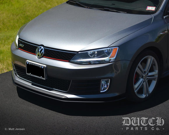 Dutch Parts Co VW MK6 GLI Front Bumper Splitter