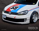 Dutch Parts Co VW MK6 GTI Front Bumper Splitter-5