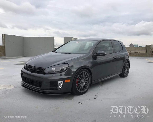 Dutch Parts Co VW MK6 GTI Front Bumper Splitter