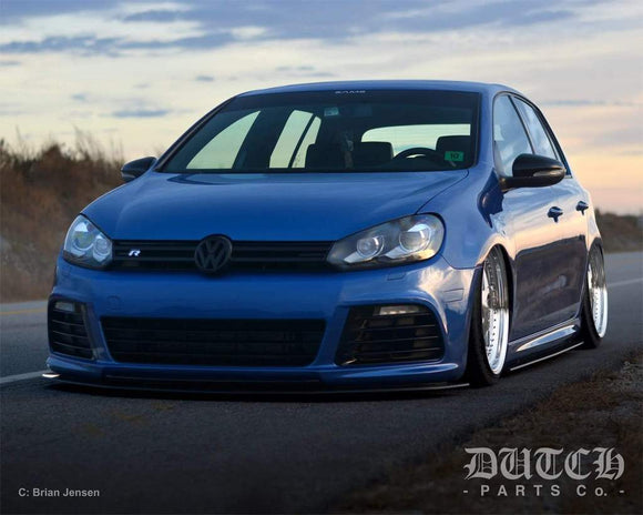 Dutch Parts Co VW MK6 Golf R Front Bumper Splitter