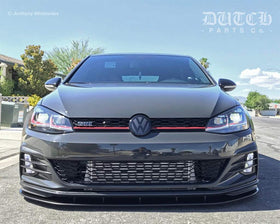 Dutch Parts Co VW MK7.5 GTI Front Bumper Splitter - 0