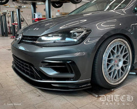 Dutch Parts Co VW MK7.5 Golf R Front Bumper Splitter - 0