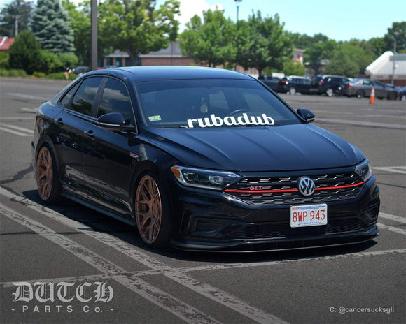 Dutch Parts Co VW MK7 GLI Front Bumper Splitter