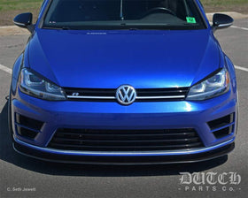 Dutch Parts Co VW MK7 Golf R Front Bumper Splitter - 0