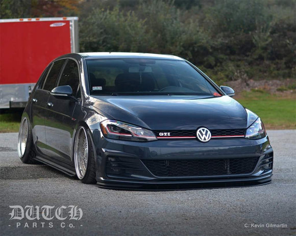 Dutch Parts Co VW MK7/MK7.5 GTI/Golf R Side Skirt Splitters