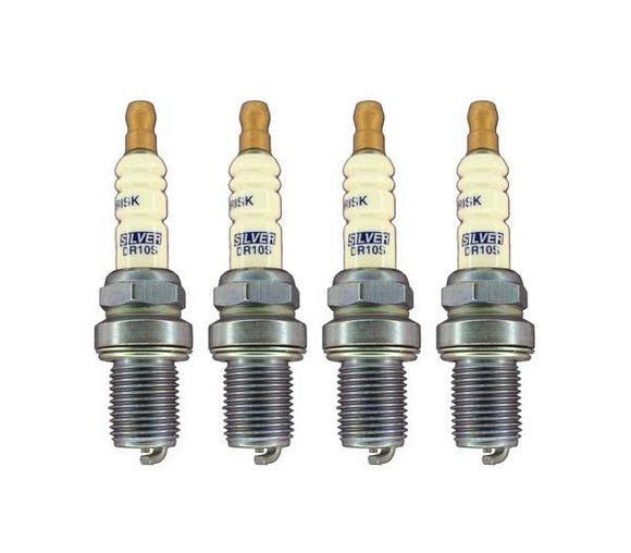 Brisk Silver Racing DR10S Spark Plug - Set Of Four