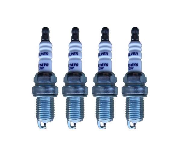 Brisk Silver Racing DR14YS Spark Plug - Set Of Four