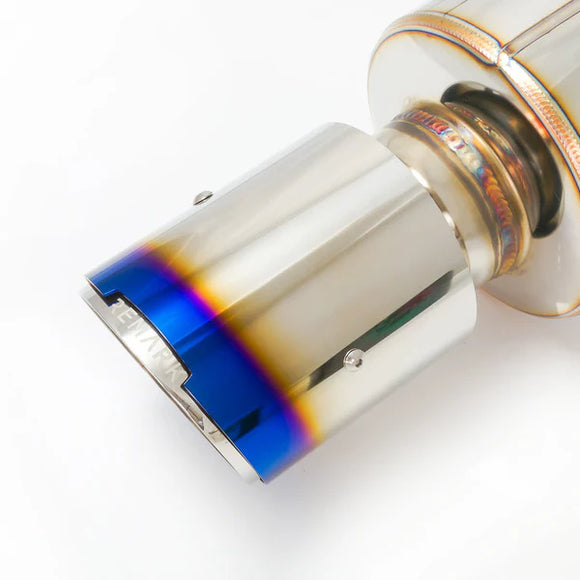 REMARK Elite Spec CatBack Exhaust, Toyota GR86 / Subaru BRZ 2022+, Burnt Stainless Tip Cover