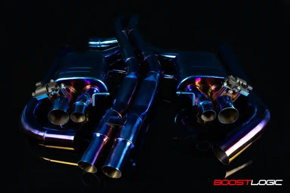 Boost Logic Titanium exhaust for RS6/RS7