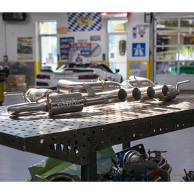 Fabspeed Chevrolet Corvette C8 ZR1 Stainless Steel Valvetronic Cat-Back Exhaust System (2025+) - 0