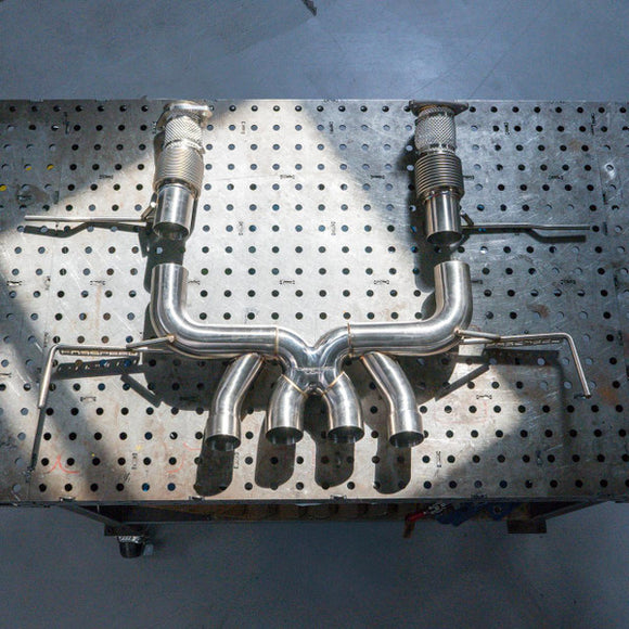 Fabspeed Chevrolet Corvette C8 ZR1 Stainless Steel Supersport X-Pipe Cat-Back Exhaust System (2025+)